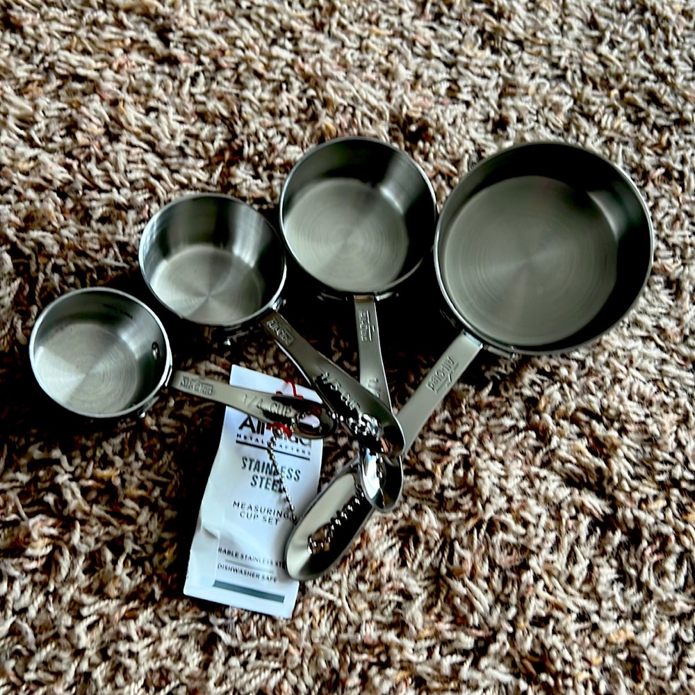 Brand new all clad measuring cup set